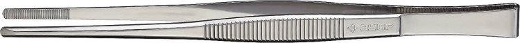 Пинцеты ЗУБР 22211-1-180 применяются для работ с небольшими предметами и элементами