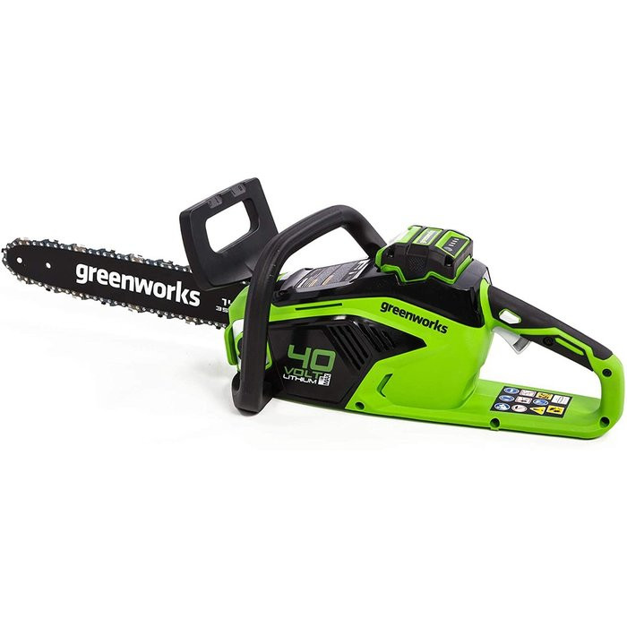 Цепная пила аккумуляторная GreenWorks GD40CS15 без АКБ и ЗУ