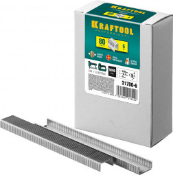 Скобы тип 80 KRAFTOOL 31780-6