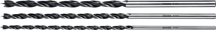 Набор спиральных сверл по дереву STAYER 2943-300-H3_z01