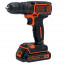 Аккумуляторная дрель-шуруповерт BLACK&DECKER BDCDC18KB