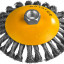 Щетка крацовка коническая для УШМ STAYER 35135-125