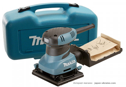 Вибрационная шлифмашина MAKITA BO4555 + кейс 824562-2