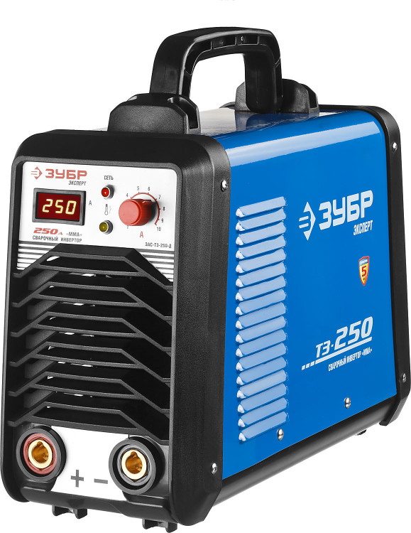 Аппарат сварочный инверторный ЗУБР ЗАС-Т3-250-Д