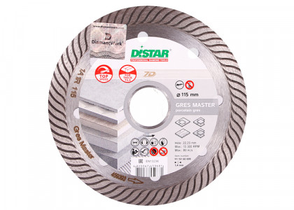 Алмазный диск DISTAR 1A1R 115 Gres Master