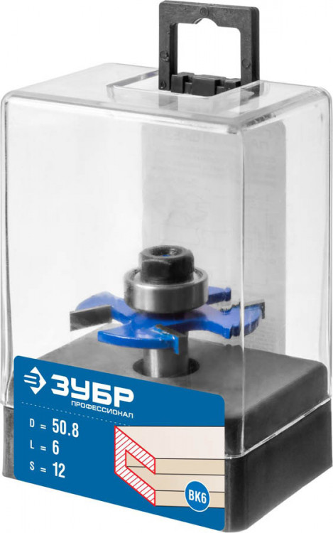 Фреза горизонтально-пазовая ЗУБР 28757-50.8-6-12