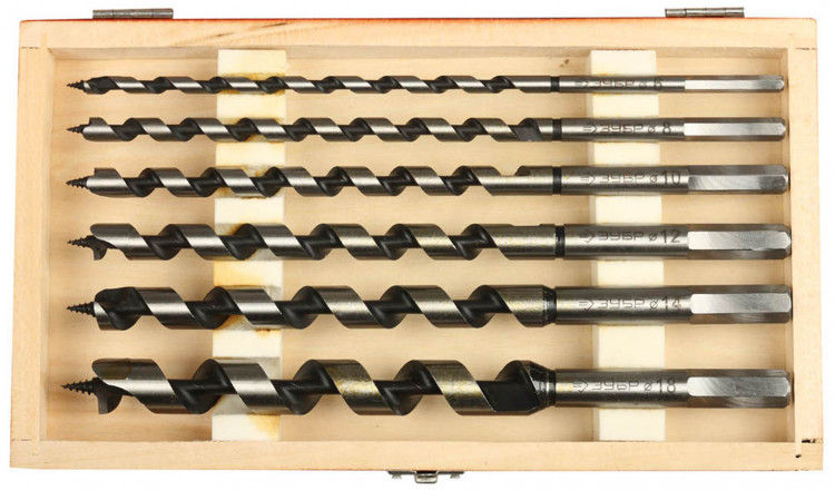 Набор сверл по дереву спираль левиса ЗУБР 2948-235-H6