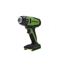 Строительный фен аккумуляторный Greenworks, G24HG, 24V, без АКБ и ЗУ