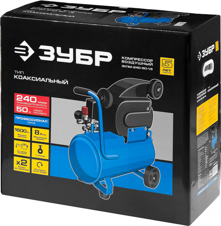 Компрессор электрический ЗКПМ-240-50-1.5