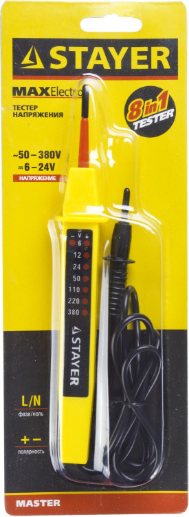 Тестер напряжения STAYER 45284