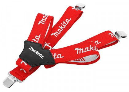 Подтяжки красные MAKITA P-72176