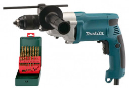 Дрель MAKITA DP4011 + набор сверл