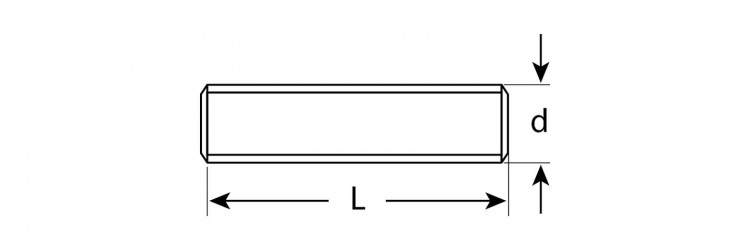 Шпилька ЗУБР 4-303350-20-2000