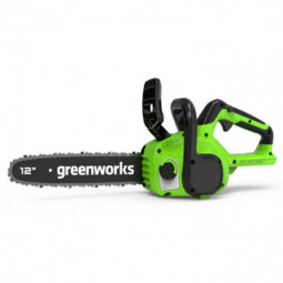 Цепная пила аккумуляторная GreenWorks GD24CS30, 24V, 30см, с АКБ 4 АЧ и ЗУ
