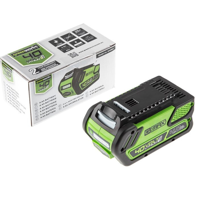 Триммер аккумуляторный Greenworks G40LTK2, 40V, 30 см, с 1хАКБ 2 А.ч и ЗУ