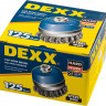 Щетка крацовка чашечная для УШМ DEXX 35106-125