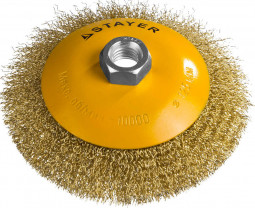 Щетка крацовка коническая для УШМ STAYER 35133-125