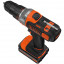 Аккумуляторная дрель-шуруповерт BLACK&DECKER MT218K