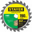 Диск пильный по дереву STAYER FAST 3680-190-20-24_z01