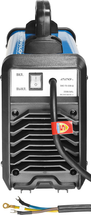 Аппарат сварочный инверторный ЗУБР ЗАС-Т3-220-Д