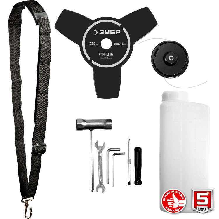 Триммер бензиновый (бензокоса) ЗУБР КРБ-1000