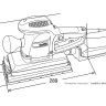 Вибрационная шлифмашина MAKITA BO4901