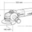Болгарка (УШМ) MAKITA GA5040 + кейс 824806-0 + быстрозажимная гайка