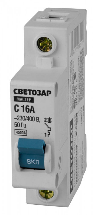 Автоматический выключатель 1-полюсный, 49060-16-C