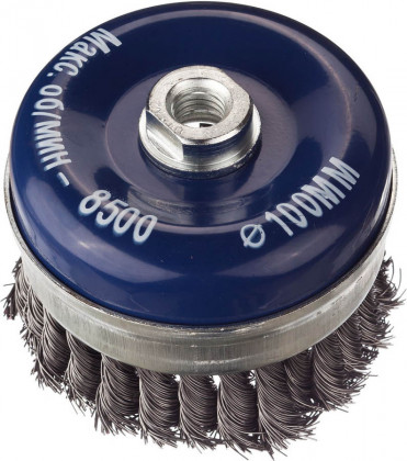 Щетка крацовка чашечная для УШМ DEXX 35106-100