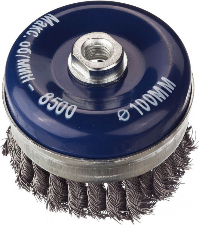 Щетка крацовка чашечная для УШМ DEXX 35106-100