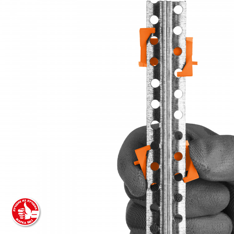 Набор СКШМ в комплекте с дюбелем и саморезом ЗУБР ВИНТ-Н25 3095-Н25