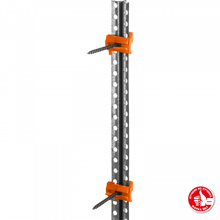 Набор СКШМ в комплекте с дюбелем и саморезом ЗУБР ВИНТ-Н25 3095-Н25