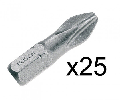 Набор бит Bosch Extra Hard 25 шт. PH2 TicTac