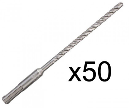 Бур Bosch SDS-Plus-7X 8х100х165 мм, 50 шт.
