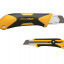 Нож с сегментированным черным лезвием OLFA OL-XH-1 серии X-design Comfort Grip с храповым механизмом
