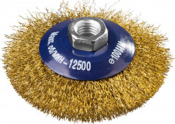 Щетка крацовка коническая для УШМ DEXX 35105-100