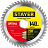 Диск пильный по дереву STAYER OPTIMA 3681-140-20-20_z01