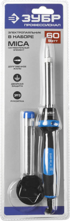 Электропаяльник непрерывного нагрева ЗУБР 55402-60_z01