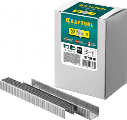 Скобы тип 80 KRAFTOOL 31780-10
