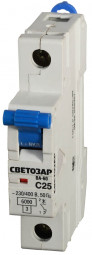 Автоматический выключатель СВЕТОЗАР, SV-49061-25-C
