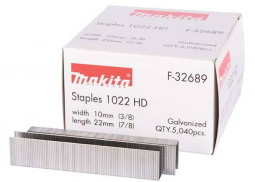 Скобы 10,5х22 мм MAKITA F-32689