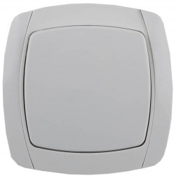 Одноклавишный выключатель СВЕТОЗАР CITY LIGHT SV-54230-W