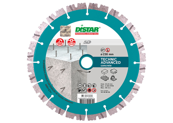 Алмазный диск DISTAR 1A1RSS/C3-H 232 Technic Advanced
