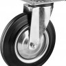 Колесо поворотное ЗУБР 30936-200-S применяются для перемещения тележек и легковесного оборудования. Рекомендуется для полов с неровностями и препятствиями
