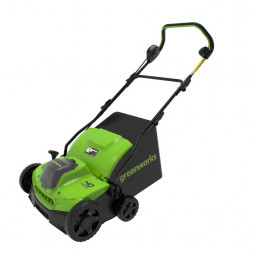 Аэратор-скарификатор аккумуляторный Greenworks GD40SC36 без АКБ и ЗУ
