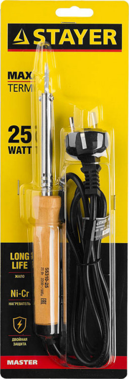 Электропаяльник непрерывного нагрева STAYER 55310-25