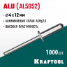Алюминиевые заклепки KRAFTOOL 311701-40-12