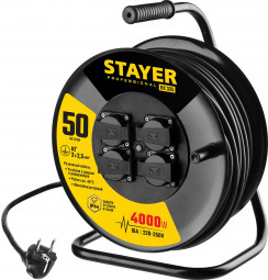Удлинитель на катушке STAYER 55076-50
