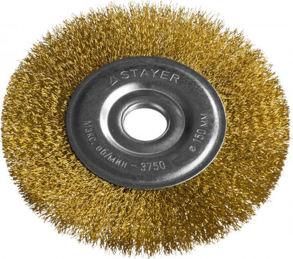 Щетка крацовка дисковая для УШМ STAYER 35122-150