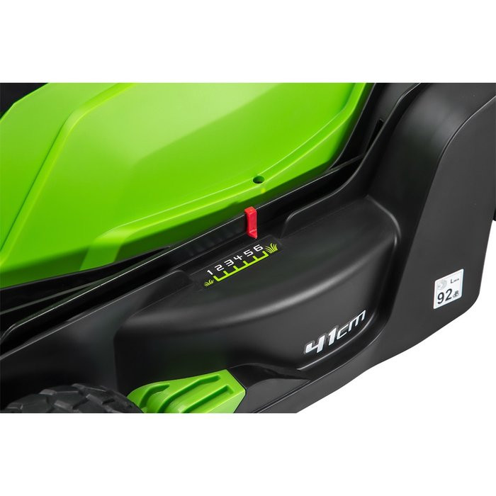 Газонокосилка аккумуляторная Greenworks , 40V, G40LM41K4,  40 см, c 1хАКБ 4 А.ч и ЗУ